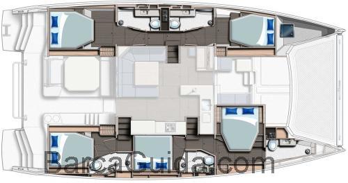 Leopard 50 Power Catamaran recensioni e scheda tecnica